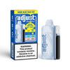 Adjust MySour 40K Disposable Vape in Sour Blue Razz Ice flavor with customizable sour levels and nicotine warning.