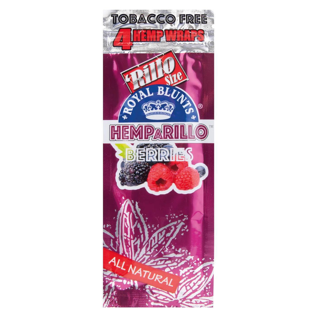 Royal Blunts Hemparillo 4pk Hemp Wraps