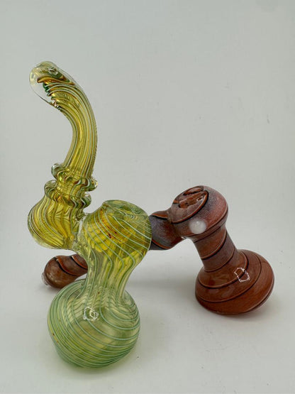 Import Glass Flower Bubbler - Assorted