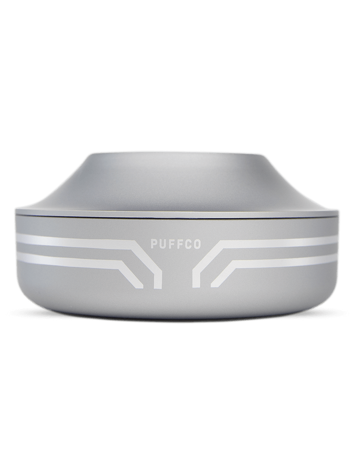 Puffco Peak Pro Power Dock: wireless charger and power bank for on-the-go device charging.