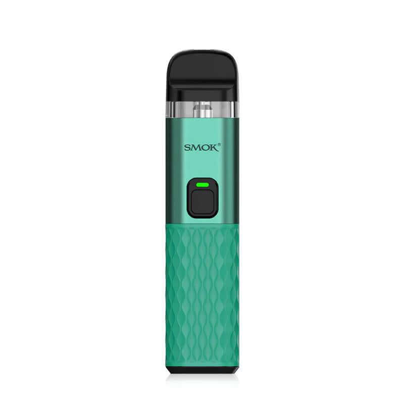 Smok Novo ProPod Kit in elegant green design, featuring an 800mAh battery and user-friendly button for MTL vaping.