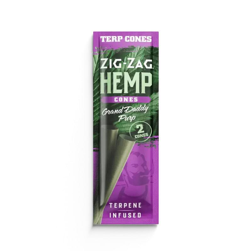Zig Zag Terpene Infused Hemp Cones 2pk