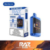 Raz 25 Disposable Nicotine Vape Blue Raz Ice flavor with sleek design and HD screen.