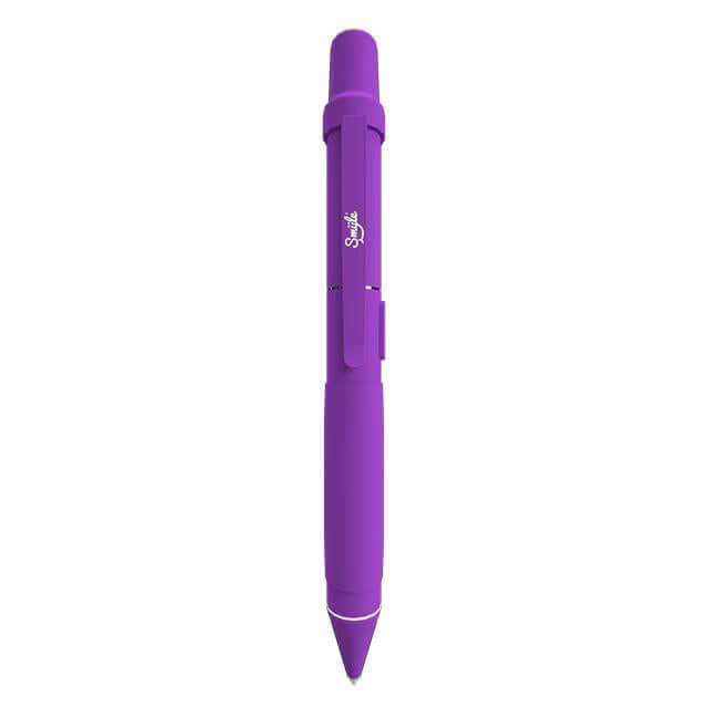 Smyle Penjamin purple vape pen battery for 510 thread cartridges, sleek and portable design.