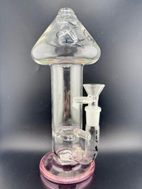 Fly Glass Flower Straight Tube - Mushroom 14mm 90°