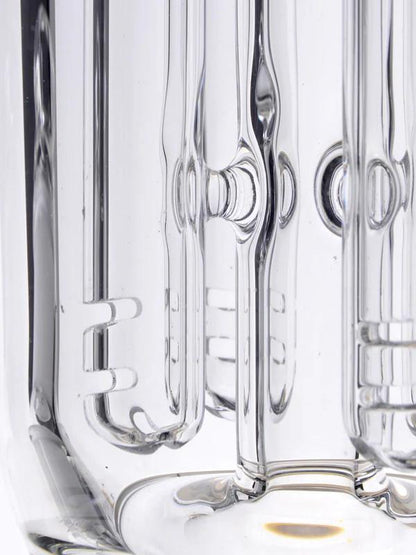 Zob Glass 14" Mini 4 Arm Beaker Flower Piece 14mm 90°