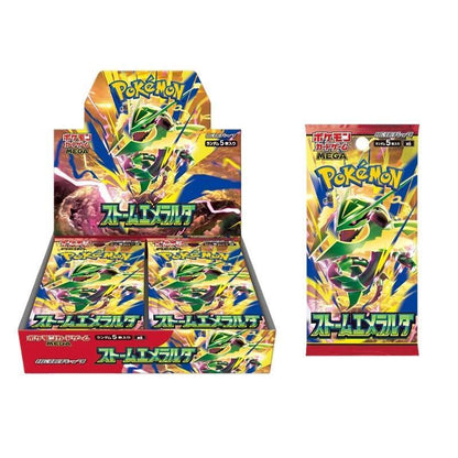 Pokémon TCG (2026) MEGA: Storm Emeralda Booster Pack & Booster Box – Japanese (Coming Soon)