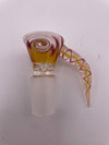Import Glass 18mm Bowl / Slide - Wig Wag Funnel w/ Handle