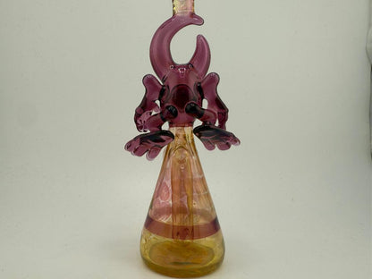 Jarvis Glass Fumed Warrior Mini Tube 10mm 45°