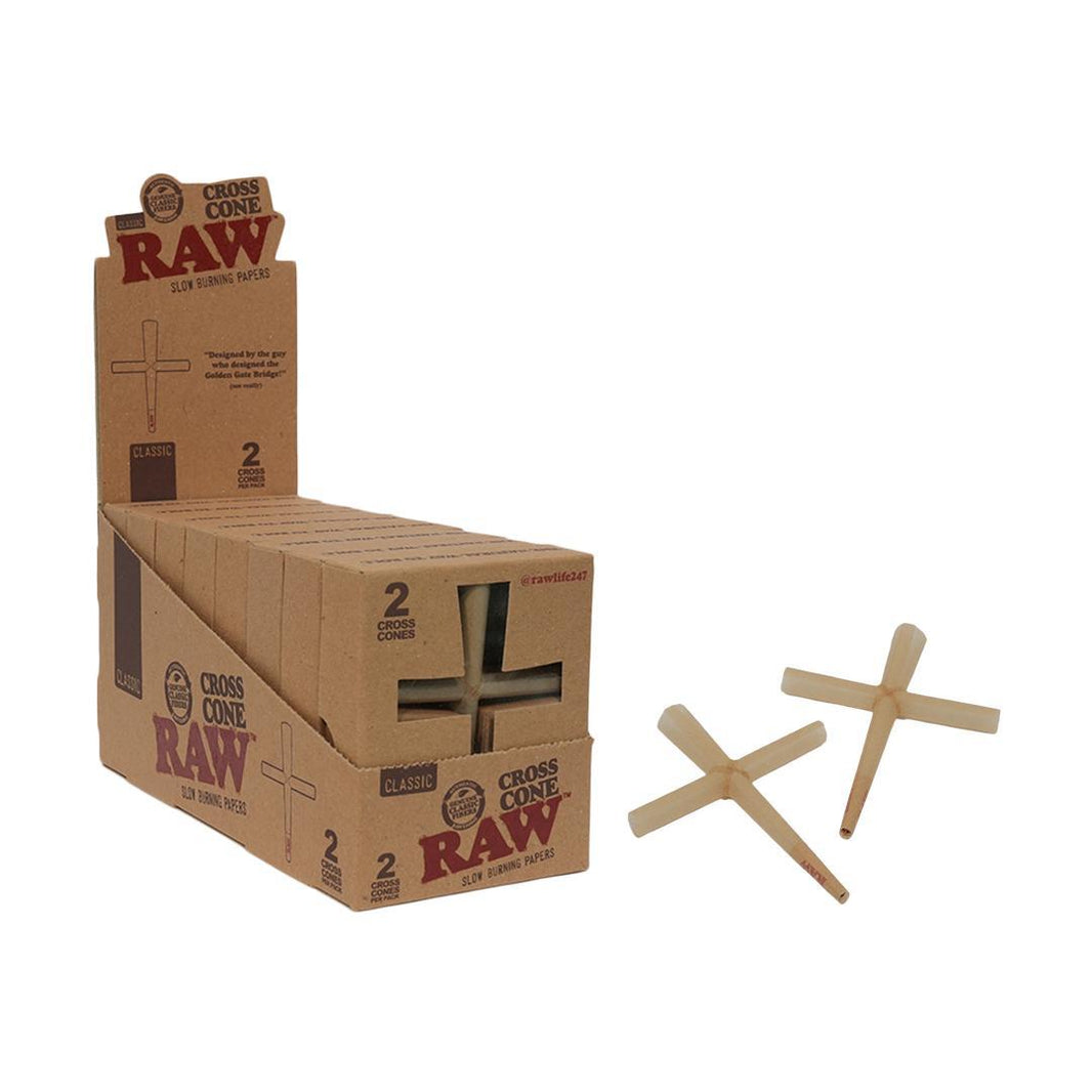RAW Rolling Papers - Cross Classic Cones (Coming Soon)