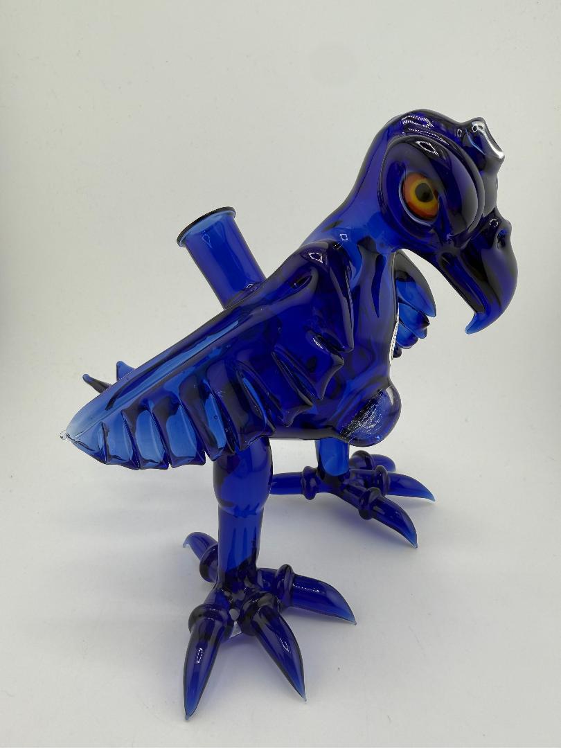 Crondo Glass Cobalt Standing Bird Of Prey 14mm 45°
