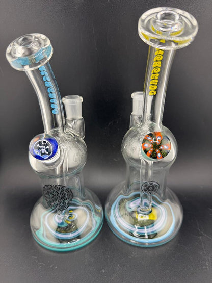 Highgrade Glass Banger Hanger w/ Reversal Bottom 14mm 90°