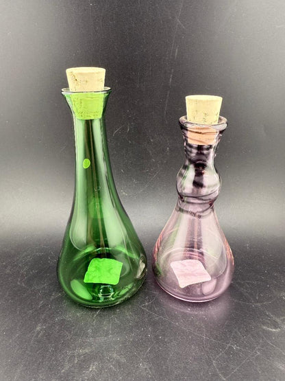 Filla John Cork Potion Jars - Pink & Green