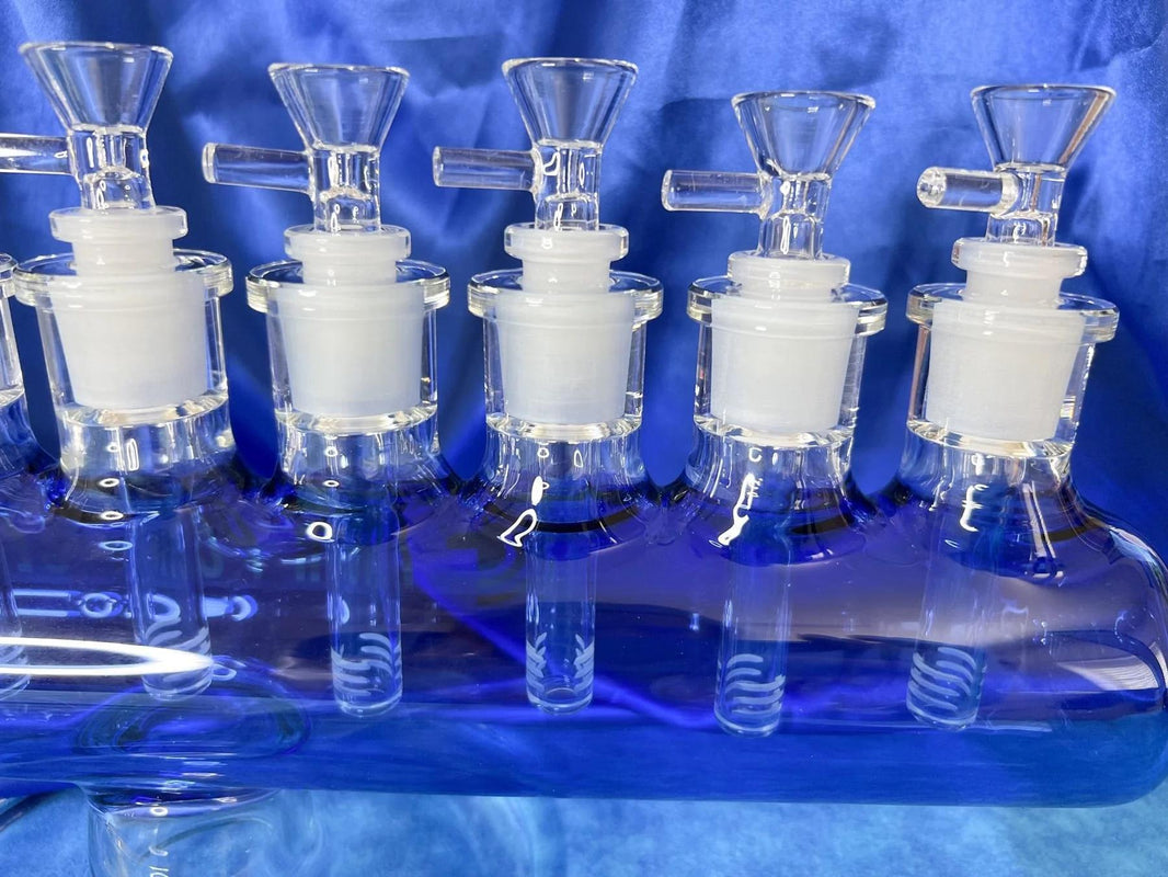 High Point Glass - Smoke-labra Menorah Water Pipe