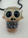 Crondo Glass Pendant - Dia de Losmuertos Skull