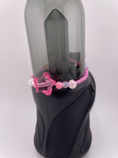 Beep Boop Bop  Puffco / Carta E-Rig Band - Pink Stars