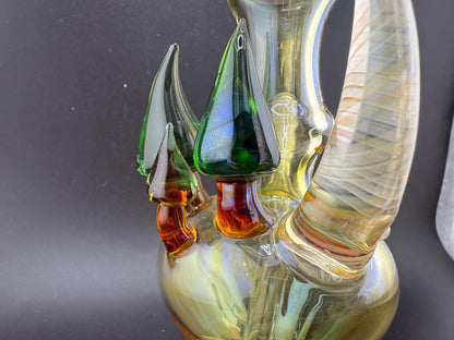 Brando Glass Sandblasted Mushroom Tree Rig 10mm 45°