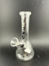 Round Glass Small Flower Tubes Slide Grommet Fitting
