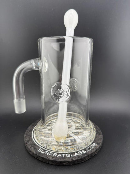 SurfRat Glass Quartz Banger Mug W Opal