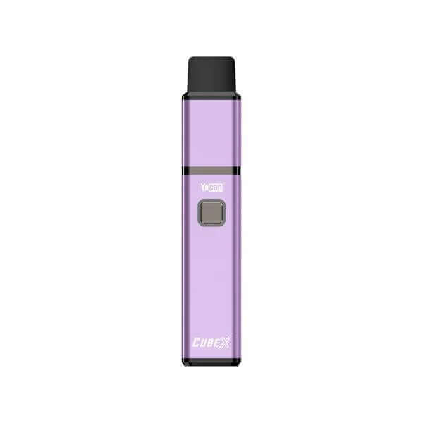 Yocan Cubex Vaporizer in purple, a sleek and modern wax concentrate vape for stylish users.