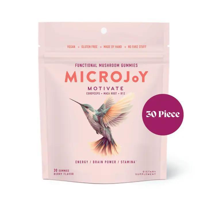 Microjoy Motivate Mushroom Gummies