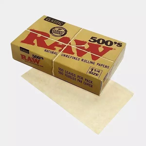 RAW Rolling Papers Classic  500’s 1¼