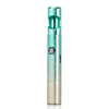 DazzLeaf HANDii 510 battery in a gradient teal design with adjustable voltage and magnetic top cap for portability.