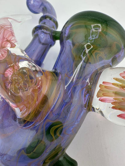 Brando Glass Sherlock - Space Tech w/ Marble & Horn Attachments
