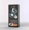 Lookah Unicorn Coils II packaging with quartz cup for optimal taste and performance.