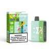 Off-Stamp SW16000 Disposable Smart Kit in Miami Mint flavor with warning label about nicotine.