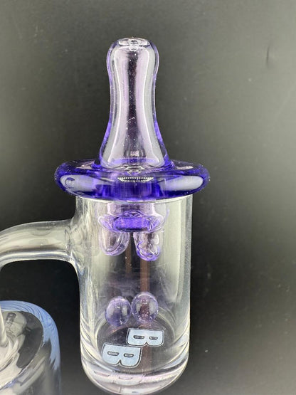 HighGrade Glass Pinks & Purples Full Color Spinner Cap