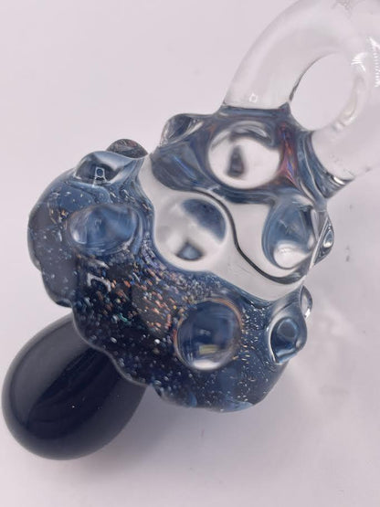 Tim Doane Glass Pendant - Dichro Mushroom