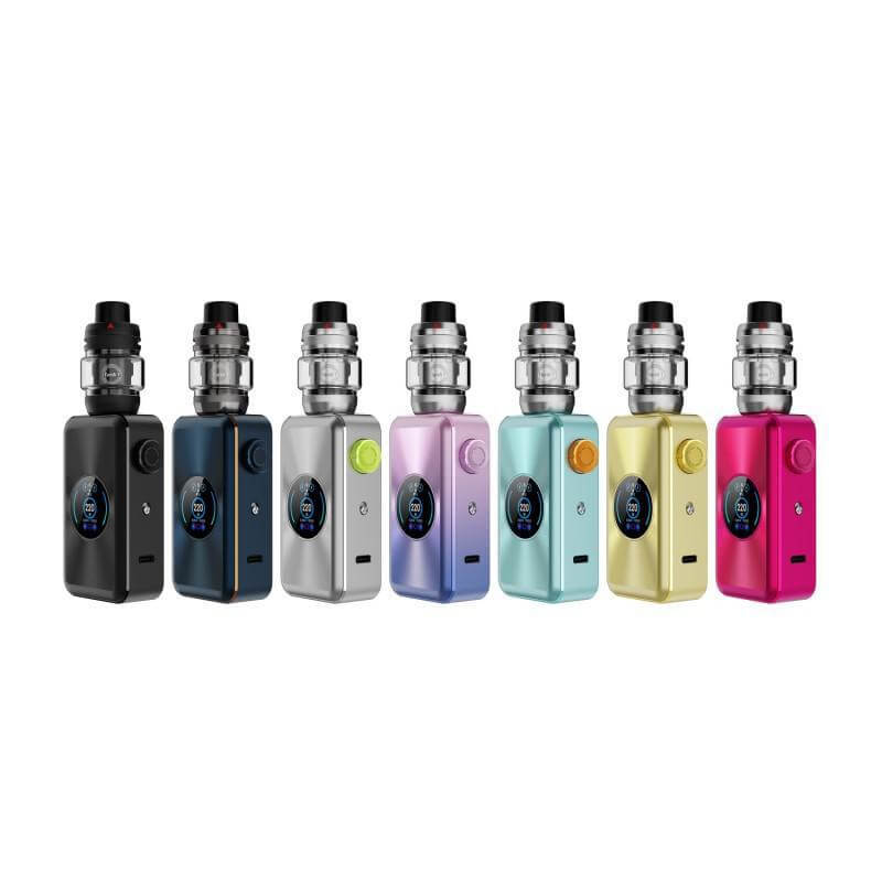 Vaporesso GEN Max Kit in various colors showcasing sleek design and advanced features for DTL vaping.
