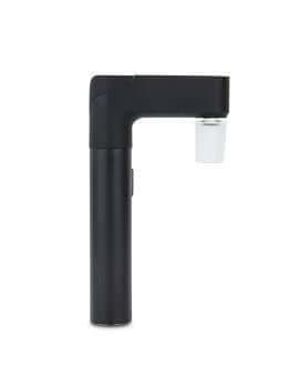 Puffco Pivot Glass Adapter in Onyx, designed for enhanced flavor and vapor with 3D Chamber compatibility.