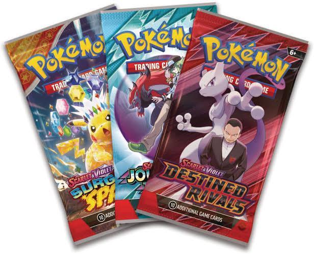 Pokémon TCG Repeat Ball Tin – 3 Booster Packs & 2 Sticker Sheets