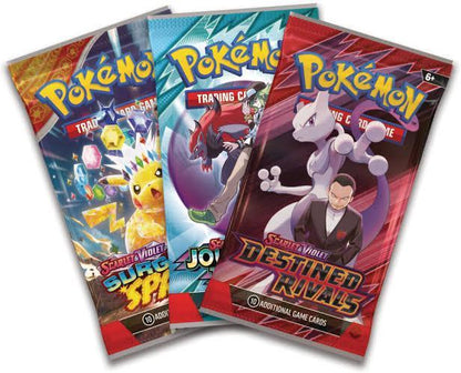 Pokémon TCG Repeat Ball Tin – 3 Booster Packs & 2 Sticker Sheets