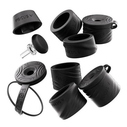 Focus V Carta Swivel and Silicone Accessory Kit includes various silicone components and glass stem.