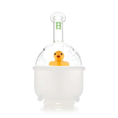 Hemper Ducky Puffco Peak Top attachment with playful duck design and showerhead percolator for smoother hits.
