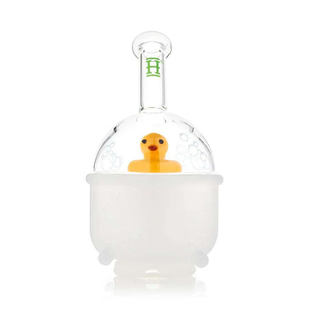Hemper Ducky Puffco Peak Top attachment with playful duck design and showerhead percolator for smoother hits.