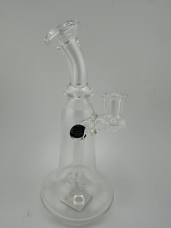 Mcdoogle Glass Rig - Clear Banger Hanger w/ Millie 10mm 90°