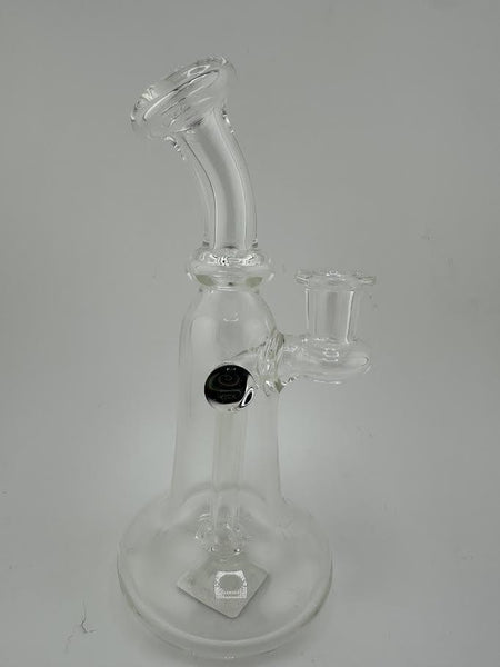 Mcdoogle Glass Rig - Clear Banger Hanger w/ Millie 10mm 90°