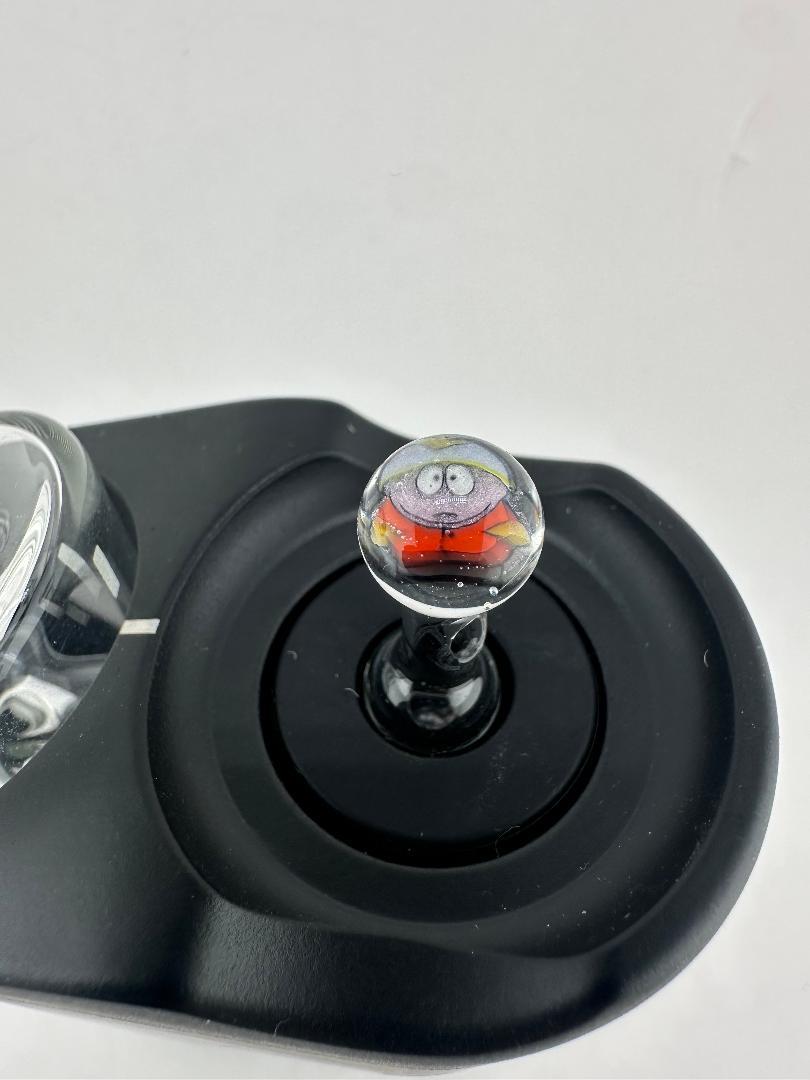 Paulson Pieces Dr. Dabber Switch GO Joystick Carb Cap – Clear with Millie Images