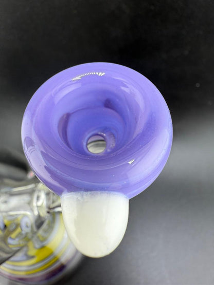 Highgrade Glass Single Color Pinks & Purples 14mm Bowl piece