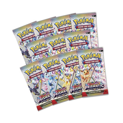 Pokémon TCG Prismatic Evolutions Premium Figure Collection - Espeon ex & Umbreon ex | 11 Booster Packs