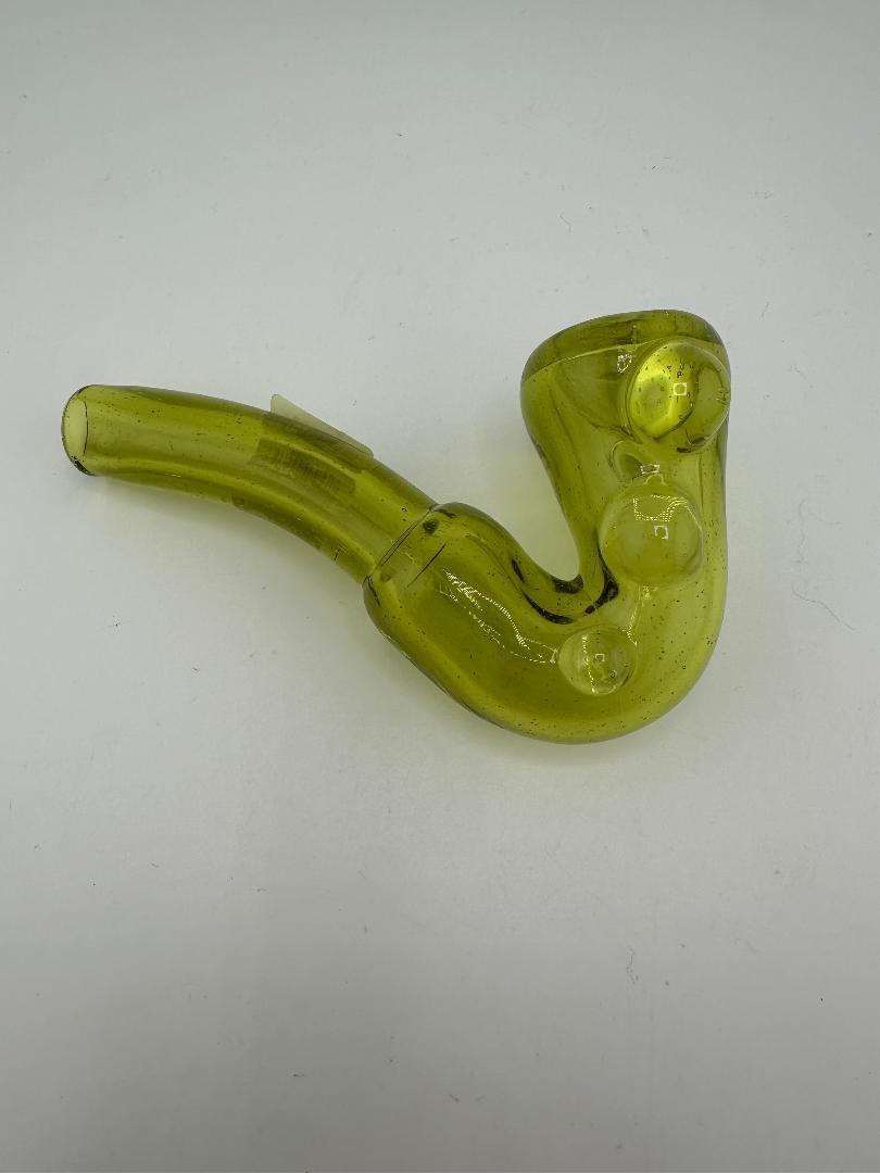 Phranq Glass Dry Pipe - Fully Worked Sherlock
