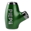 Dazzleaf PIEPii 510 Thread VV Cartridge Battery in green color, featuring mini pipe design and LED indicators.