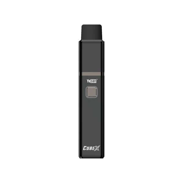 Yocan Cubex Vaporizer sleek design for wax concentrates, compact and stylish vaping device.