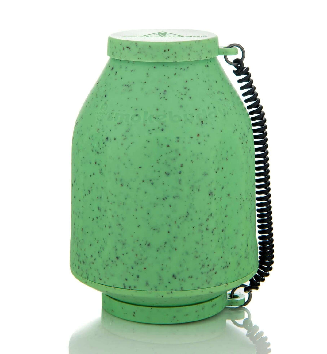 Smokebuddy Original Personal Air Filter in green, designed for discreet smoke exhalation and odor elimination.
