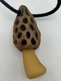 Crondo Glass Pendant - Morel