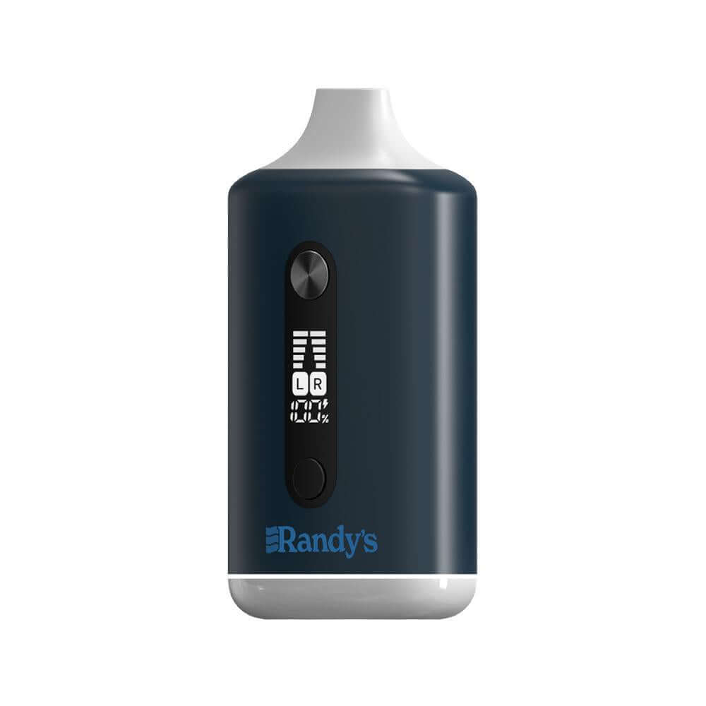 Randy's Inspo Dual vaporizer in Noir Black with adjustable settings and battery life features.